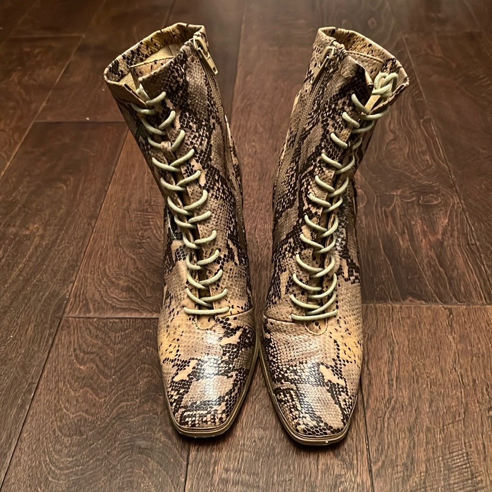 Forever 21 Snake Skin boots